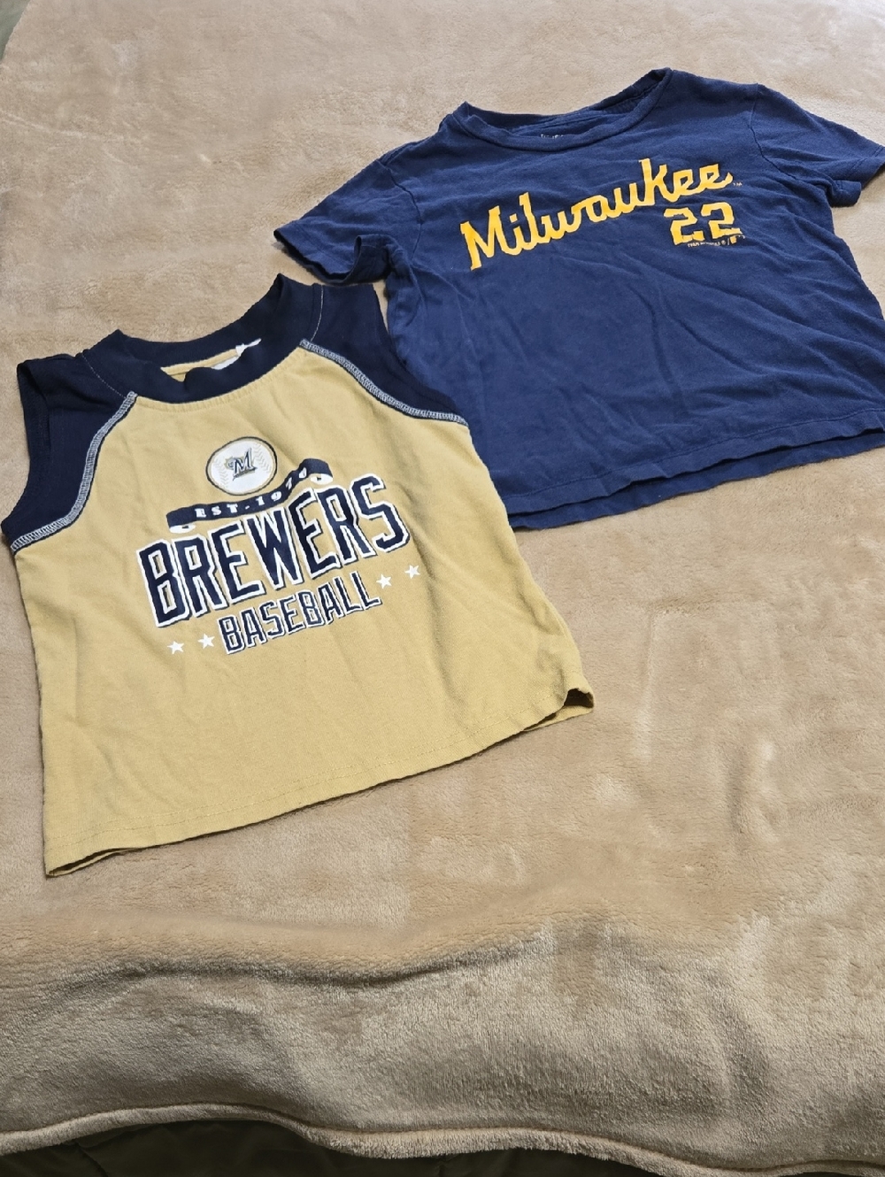 Genuine Merchandise Milwaukee Brewers Kids Two  Tops